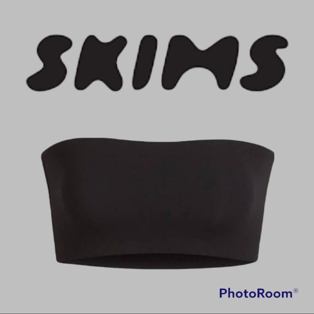 *SOLD*💝🎉HOST PICK🎉Rare Skims “Fits Everybody” Bandeau NWT Color “Cypress” - Picture 2 of 10